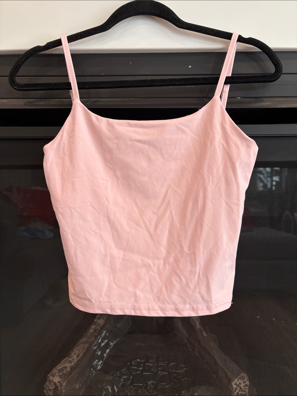 4/$20 Classic Pink Spaghetti-Strap Camisole